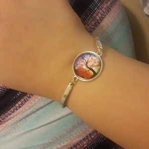 Colorful tree bracelet